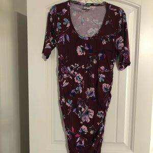Motherhood Maternity Floral Dress-Size M